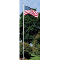 16" Aluminum In-Ground Flag Pole Set